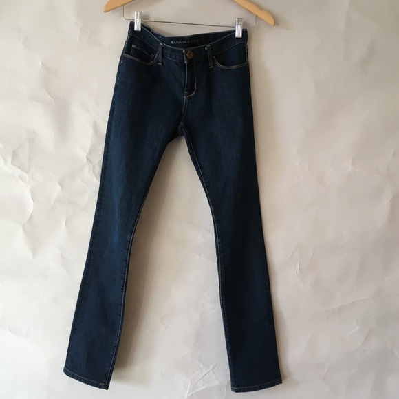 BR // petite dark stretchy jeans 25P - Picture 2 of 8
